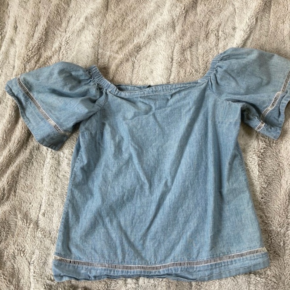 Blue ralph lauren top.
